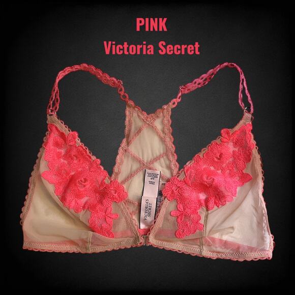 NWT Victoria Secret's Small Dream Angels Cups Lace Floral B-C Cup - Picture 3 of 13